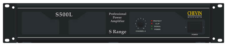 Rack Mount Amplifier S500L